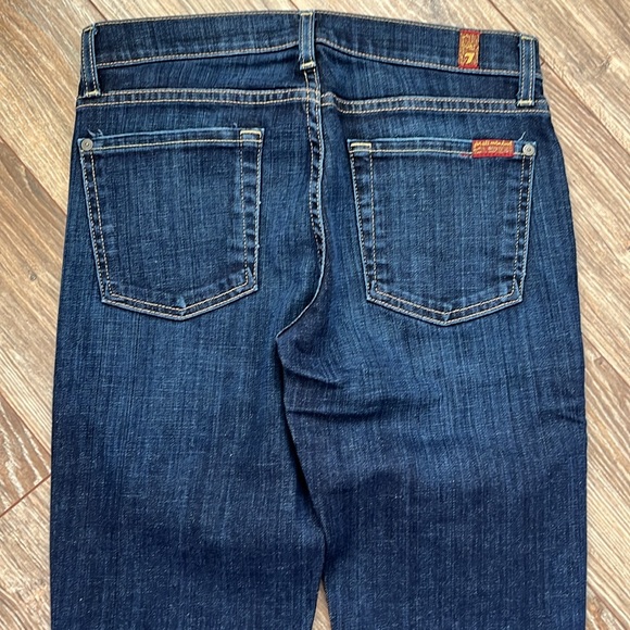 7 for all mankind The Slim Cigarette Jeans Size 27 - Picture 10 of 14
